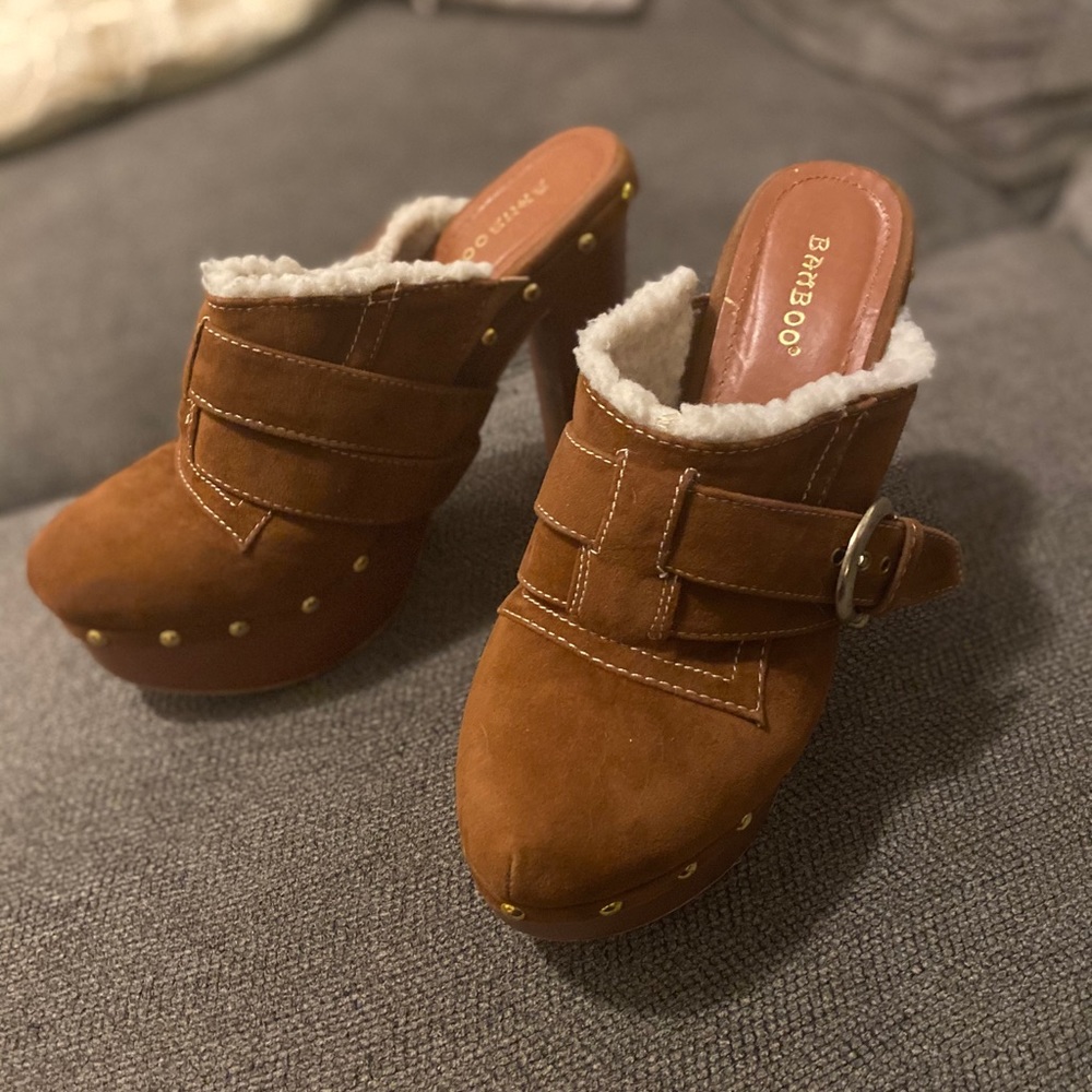 Bamboo heels